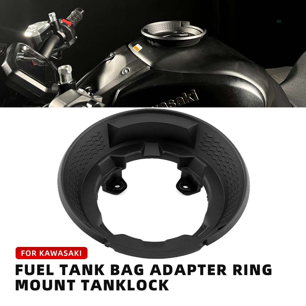 Fuel Tank Bag Adapter Ring Mount Tanklock For KAWASAKI NINJA 400/650/1000 ZX25R H2 H2R ZH2 ZX