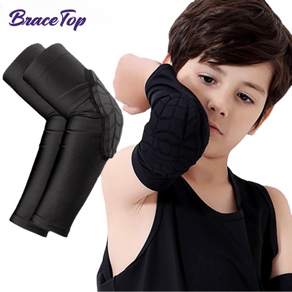 BraceTop 1PCS elbow pad for 515 Years old kids elbow support elbow