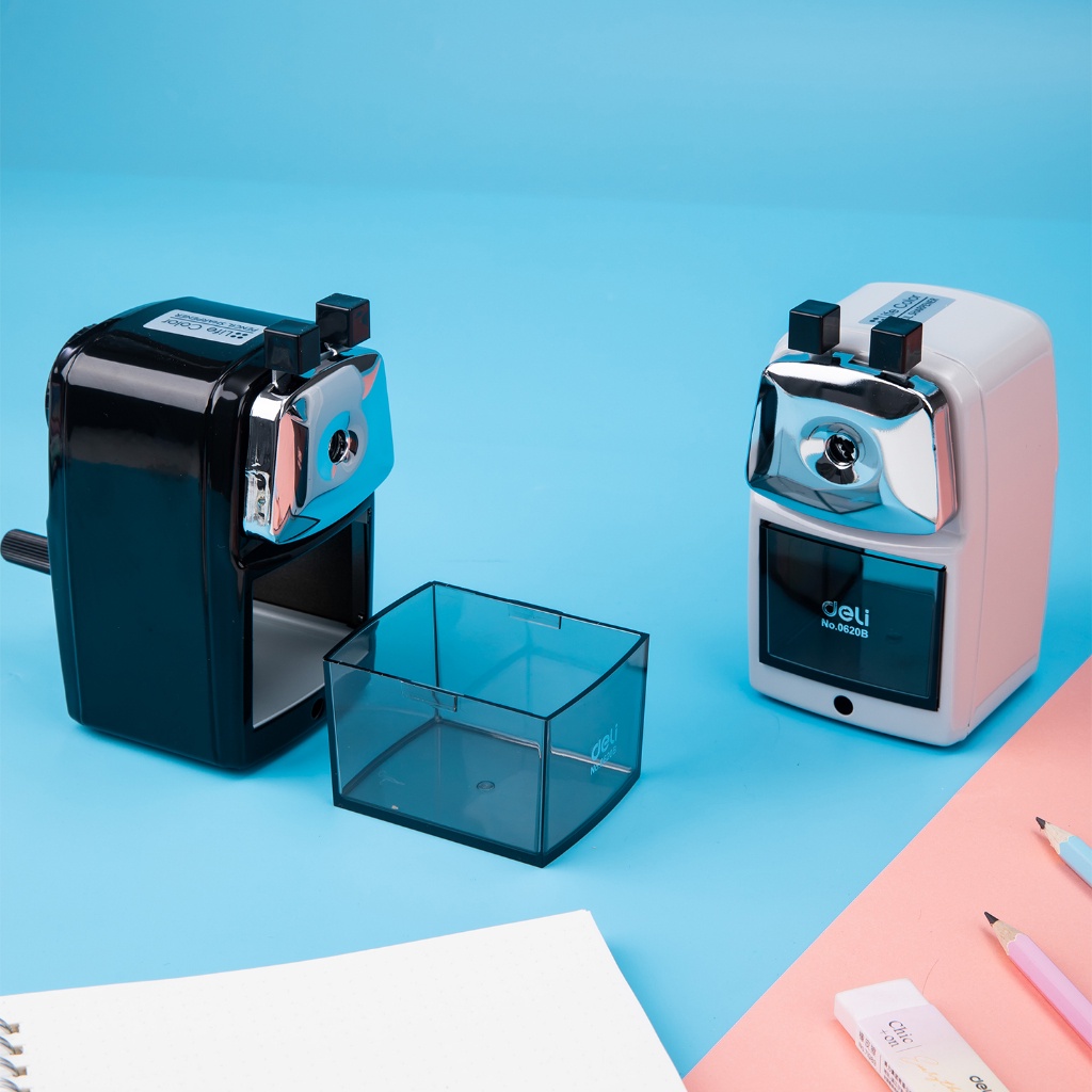 Deli Pencil Sharpener Machine Manual for Graphite Pencil φ8mm E0620B ...