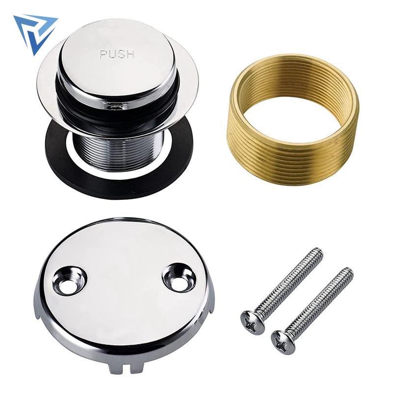 Chrome Tip Toe Bathtub Tub Drain Conversion Kit Assembly, Tub Drain ...