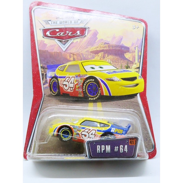 Mattel Disney Pixar Cars RPM 64 Winford Bradford Rutherford AS79 ...