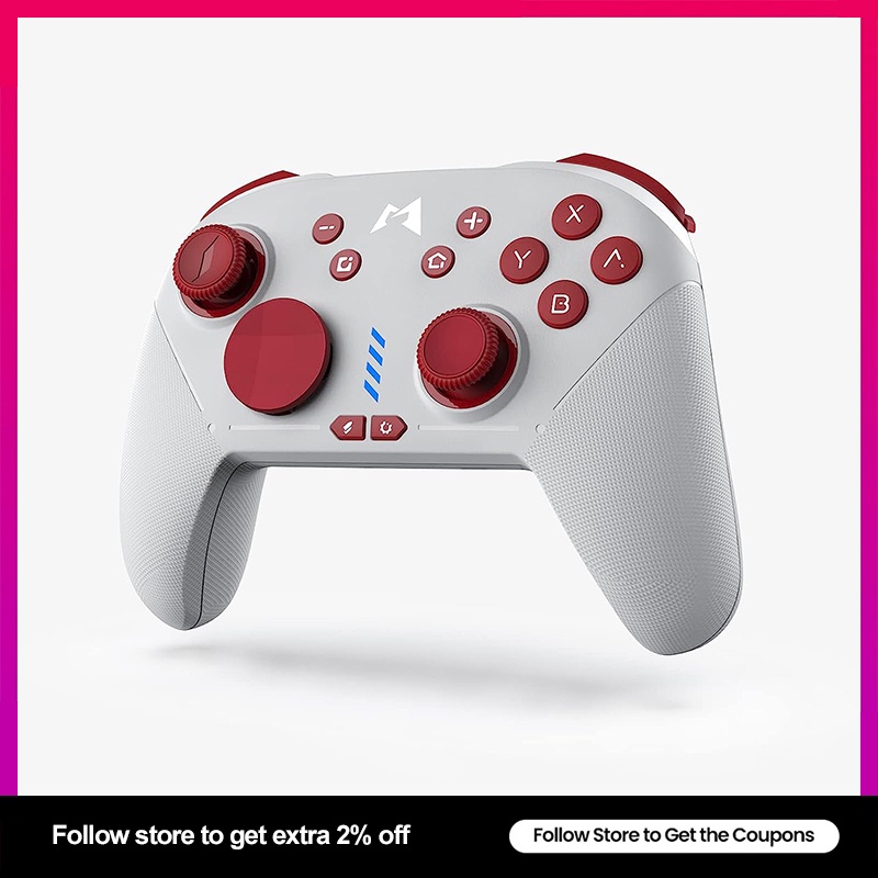 MOBAPAD Bluetooth Controller Hall Sensor Joystick&Mechanical Keys With ...