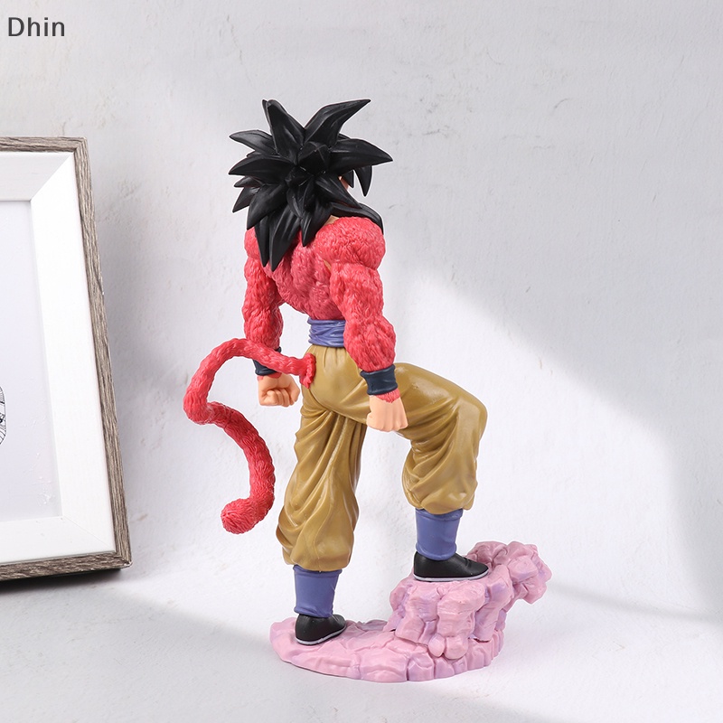 Dhin Anime Dragon Ball Son Goku Ssj4 Figure Super Saiyan 4 Goku