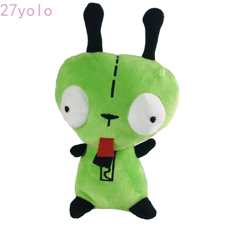 YOLO Alien Invader Zim Plush Backpack, Green Alien Invader Zim Zim Jill ...