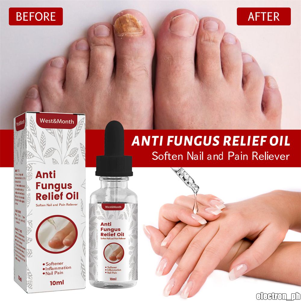 WEST & MONTH Nails Care Repair Nail Fungal Treatment AntiFungus OnychomycosisRemoval Liquid