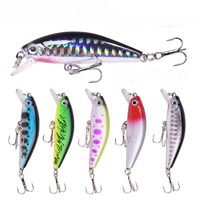 Tiny things trembling and sinking small Mino fake bait longdistance