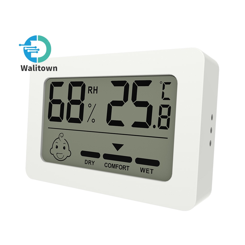 Digital Hygrometer Indoor Thermometer Humidity Meter Accurate ...