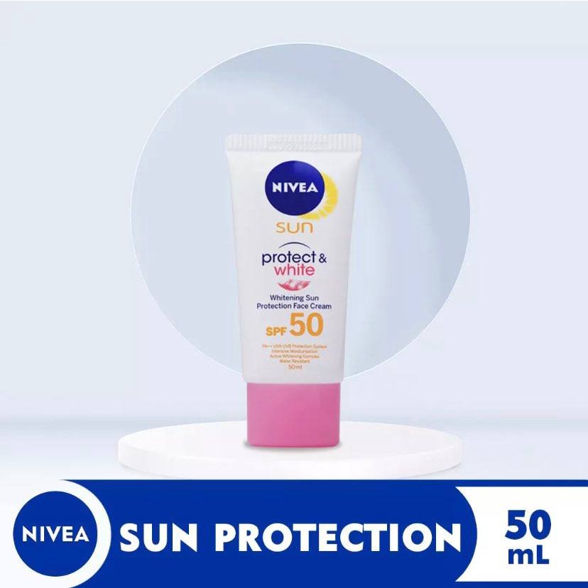 NIVEA Sun Protect & White Whitening Sun Protection Face Cream SPF50