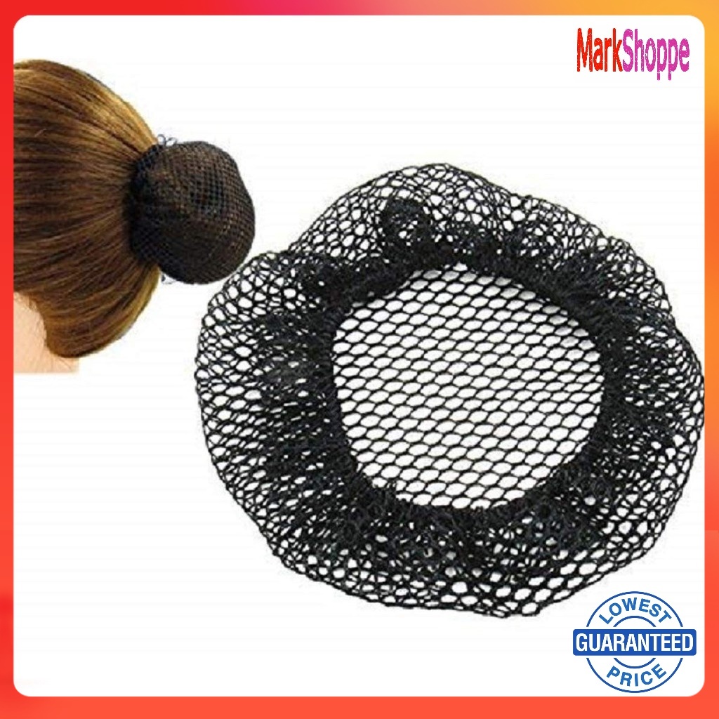 Elastic Reusable Hair Bun Net small Shopee Philippines