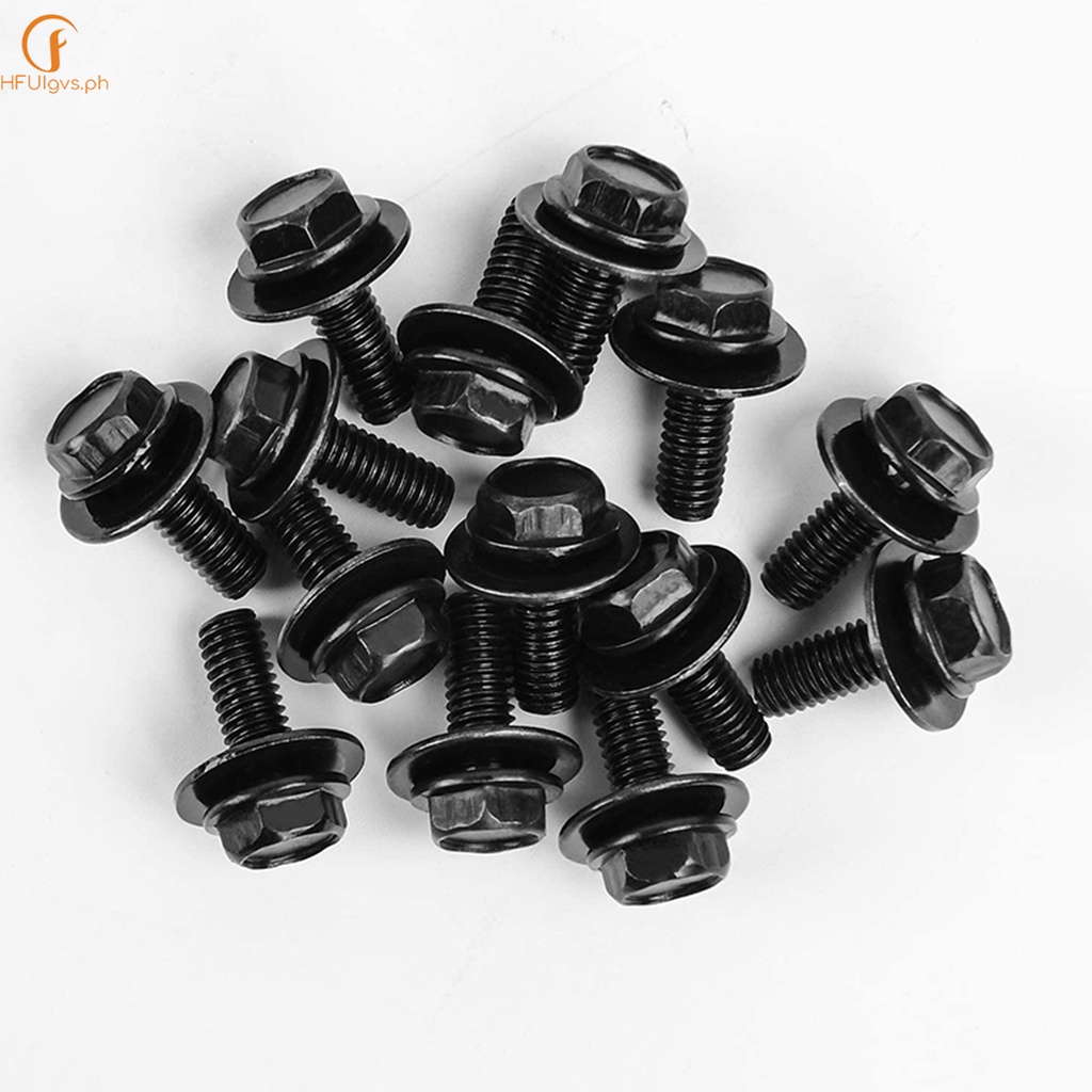 TR Automotive Self-tapping Screws U-clamp Car Body Bolts M6 Engine ...