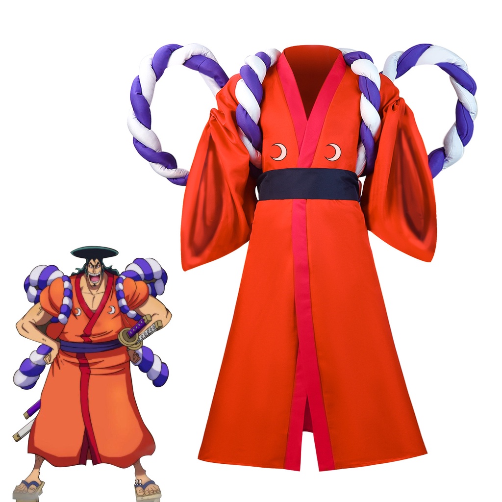 ONE PIECE cos Kozuki Oden cosplay Full set of anime clothing | Shopee ...