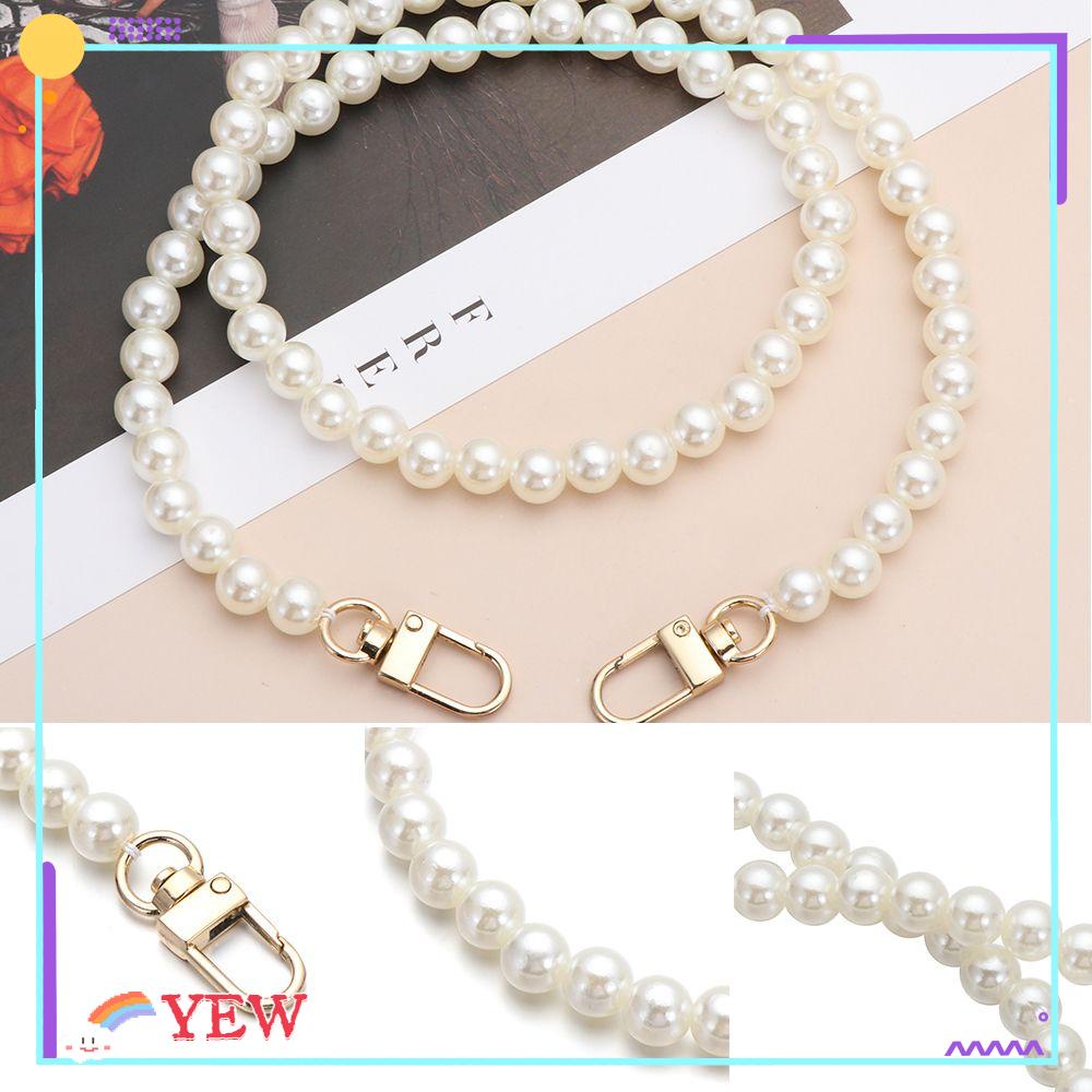 YEW High Quality Bags Handbag Handles Pearl Belt DIY purse Replacement