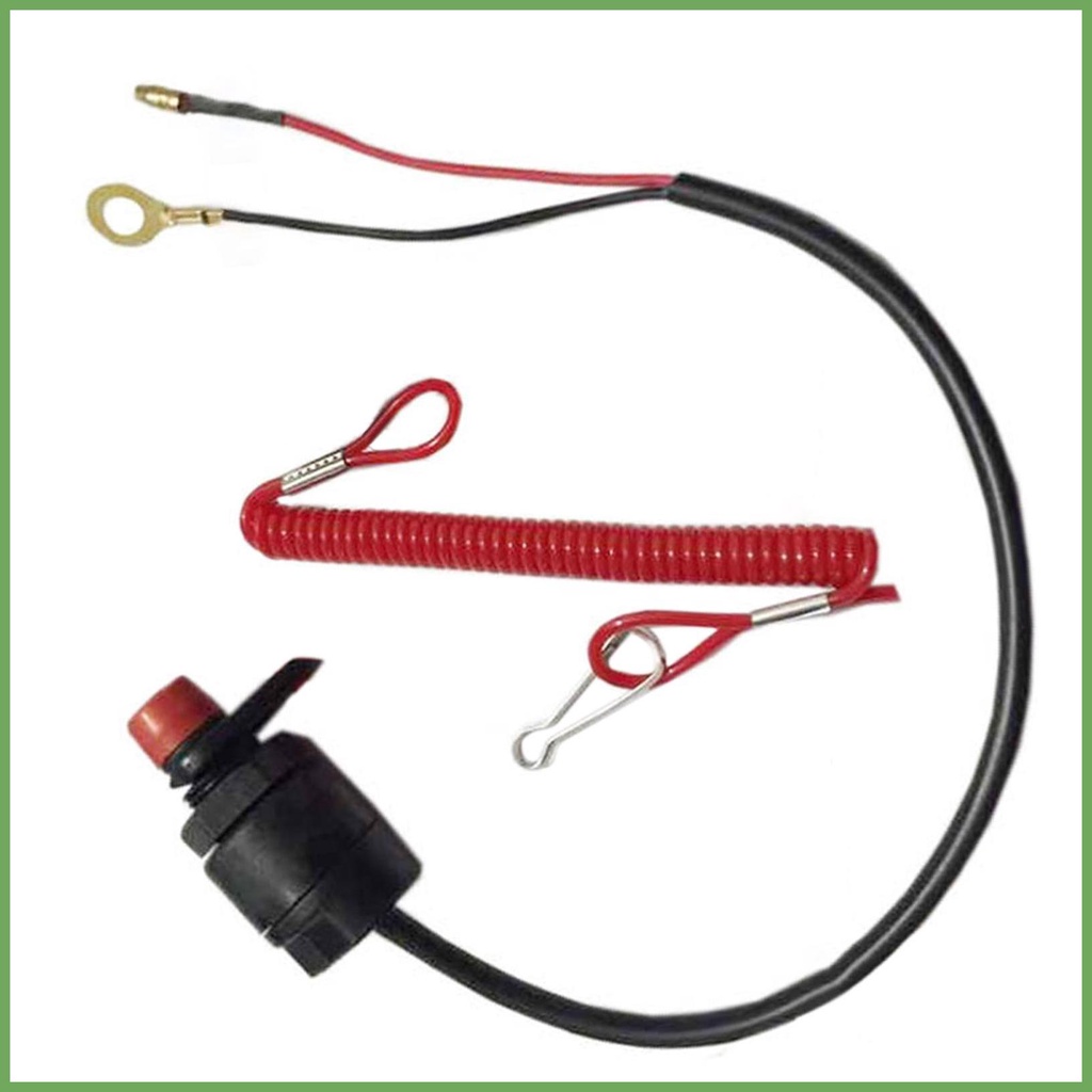 Universal Boat Outboard Engine Stop Switch Motor Lanyard Urgent Stop