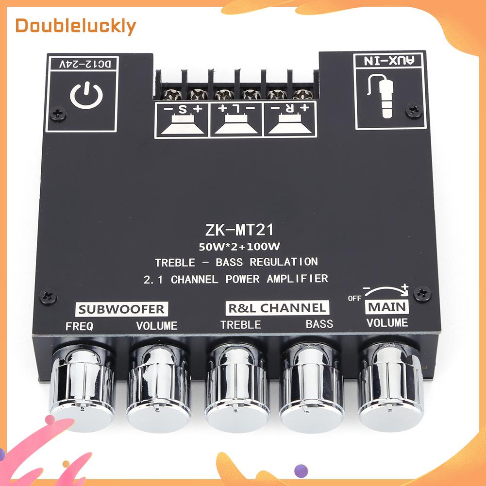 Amplificatore Audio Bluetooth 2.1 Canali ZK-MT21 - Scheda Potenza 2x50W+100W Per Altoparlanti - Foto 11