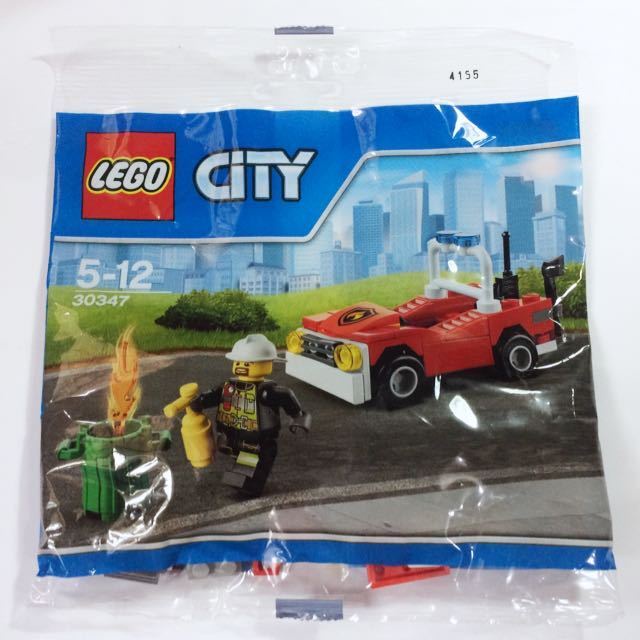 Lego City Fire Car Promo Set 30347. Small polybag set. | Shopee Philippines