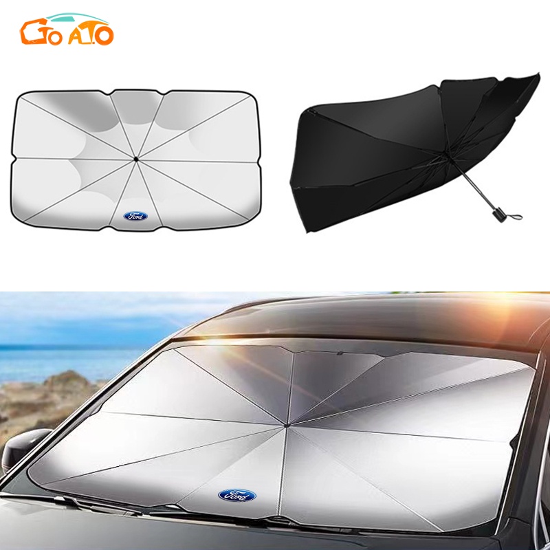 GTIOATO Car Shade Umbrella Foldable Car Sunshade Umbrella Auto Parasol