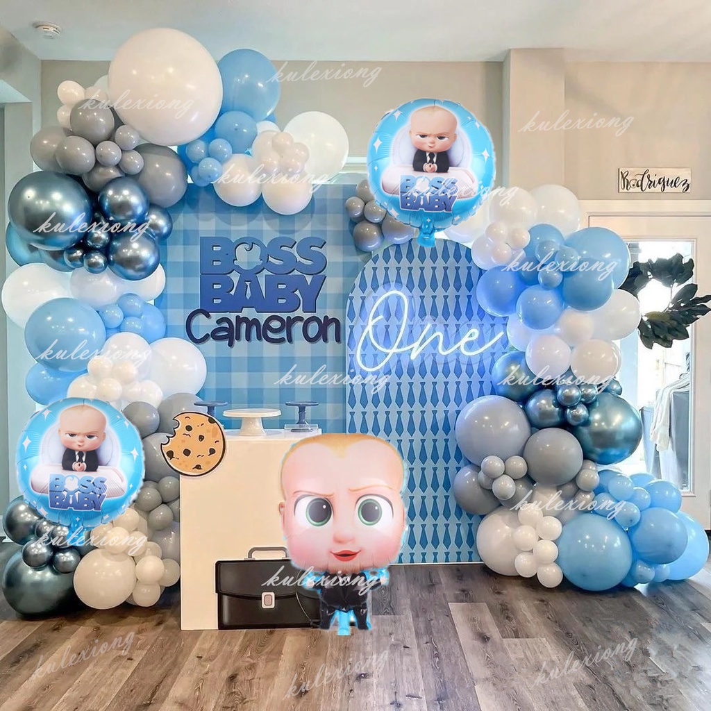 1 Set Cartoon Boss Baby Theme Birthday Party Wedding Decoration ...