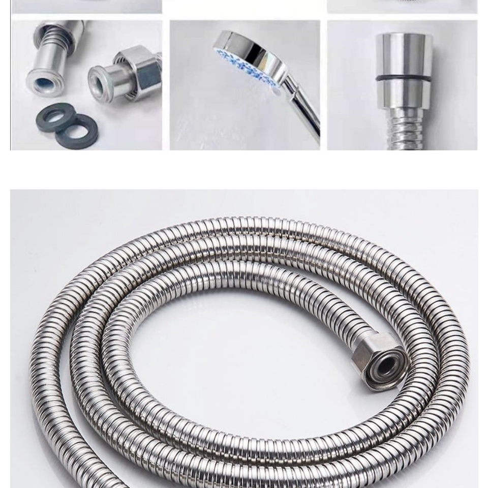Y2 Bathroom Shower Hose 304 Stainless Steel 1.2m 1.5m Bathroom Shower ...