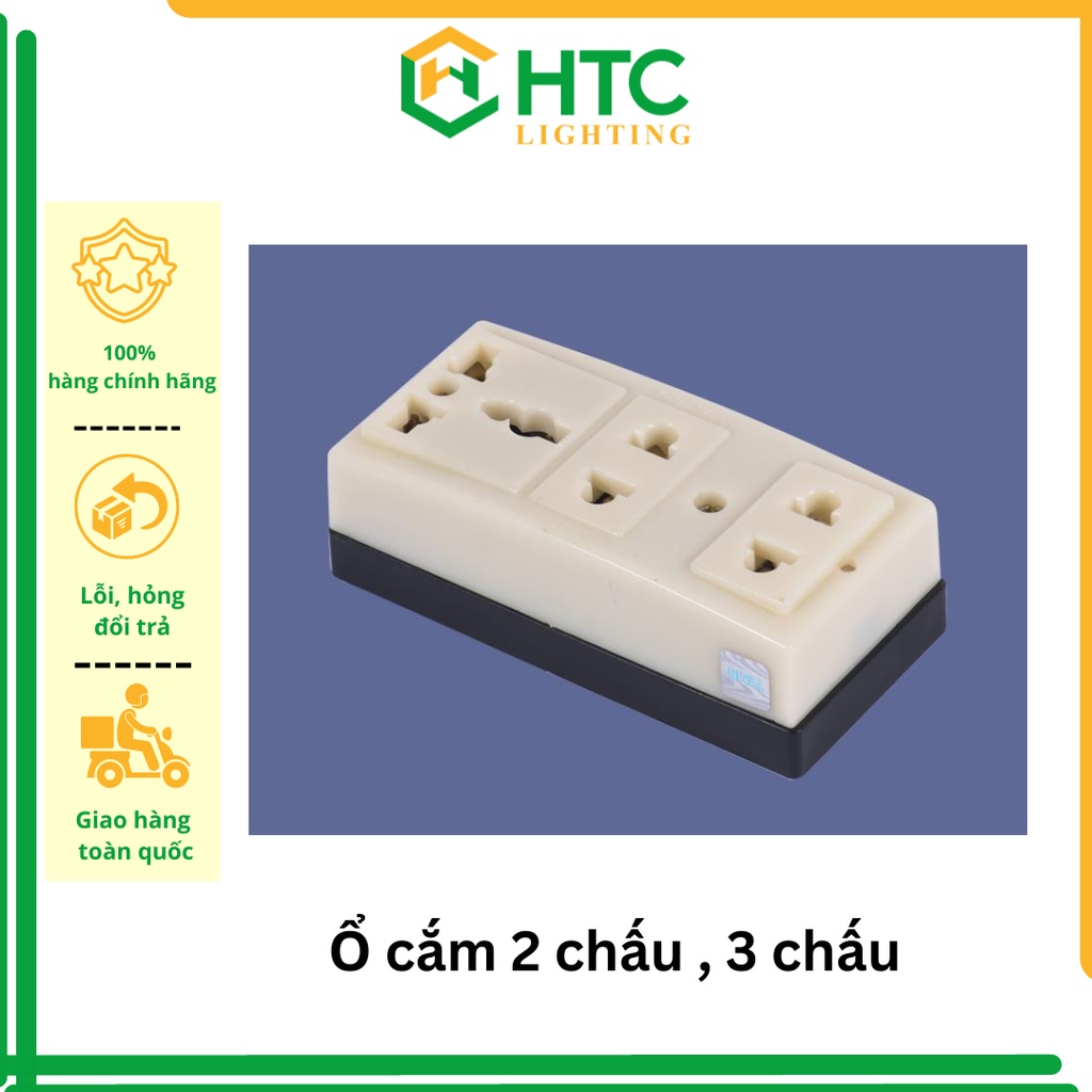 2 2-Prong Sockets + 1 3-Prong Floating Socket - Vietnamese Products ...