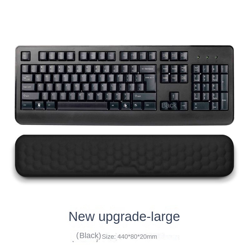 Memory Cotton Material Wrist Guard Keyboard Hand Support, Silicone