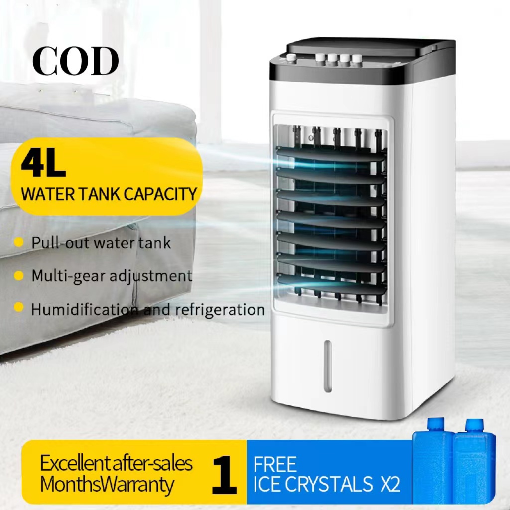 Portable Air Conditioning Fan 3 In1 Air Cooler/Air Purifier/Humidifier