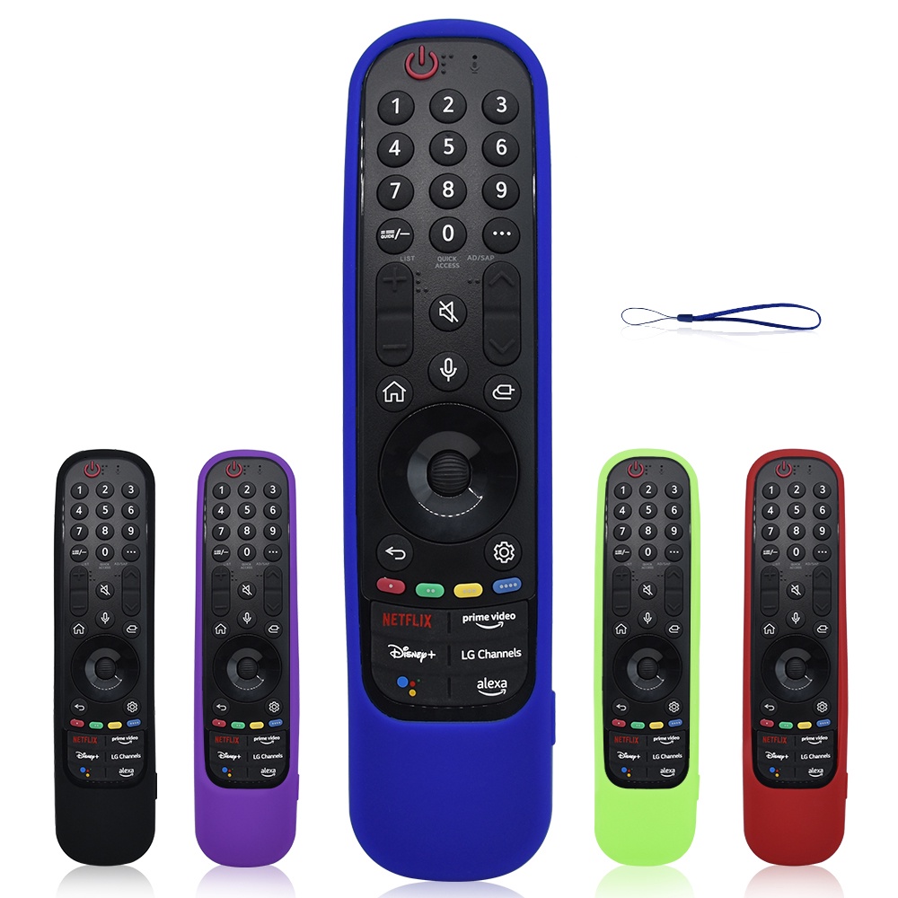 Housse Silicone Pour Télécommande LG Magic Remote - Compatible Modèles 2021 à 2024 - Protection Anti-chocs