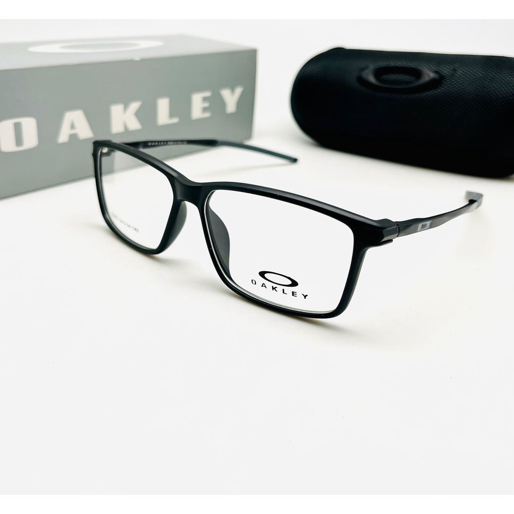 PRIA New OAKLEY METTER SPORTY Men's Eyeglass Frames E083 BLACK REY