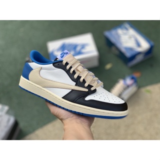 2022New Travis Scott x Air Jordan 1 Retro Low Cactus Jack Lightning ...