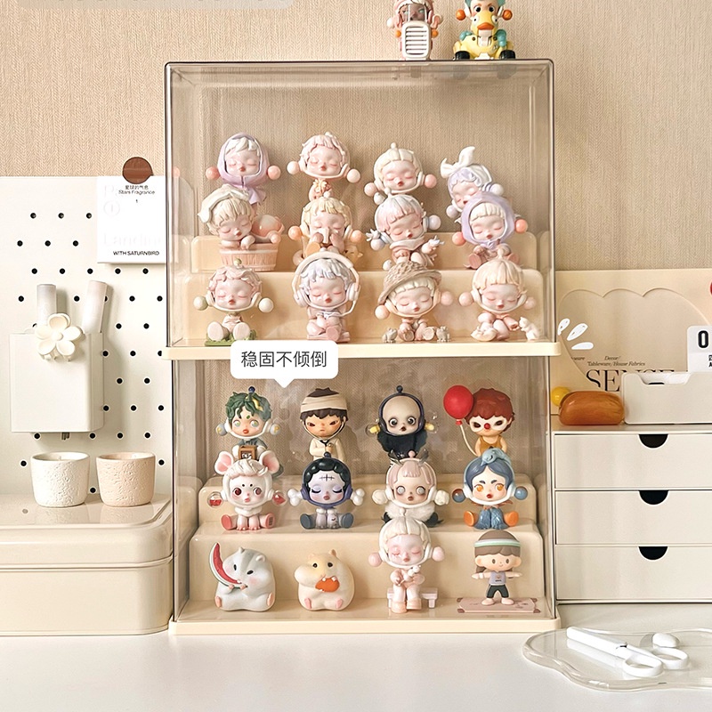 My Blind Box Storage Display Stand Acrylic Transparent Antidust Lego