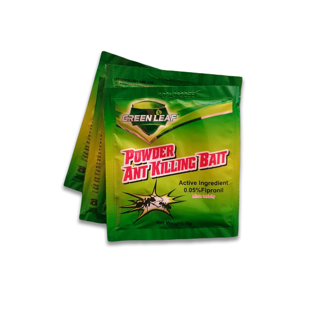 Power Ant Killing Cockroach Bait Killing Green Leaf Powder Cockroach Killer Pest Control 5g