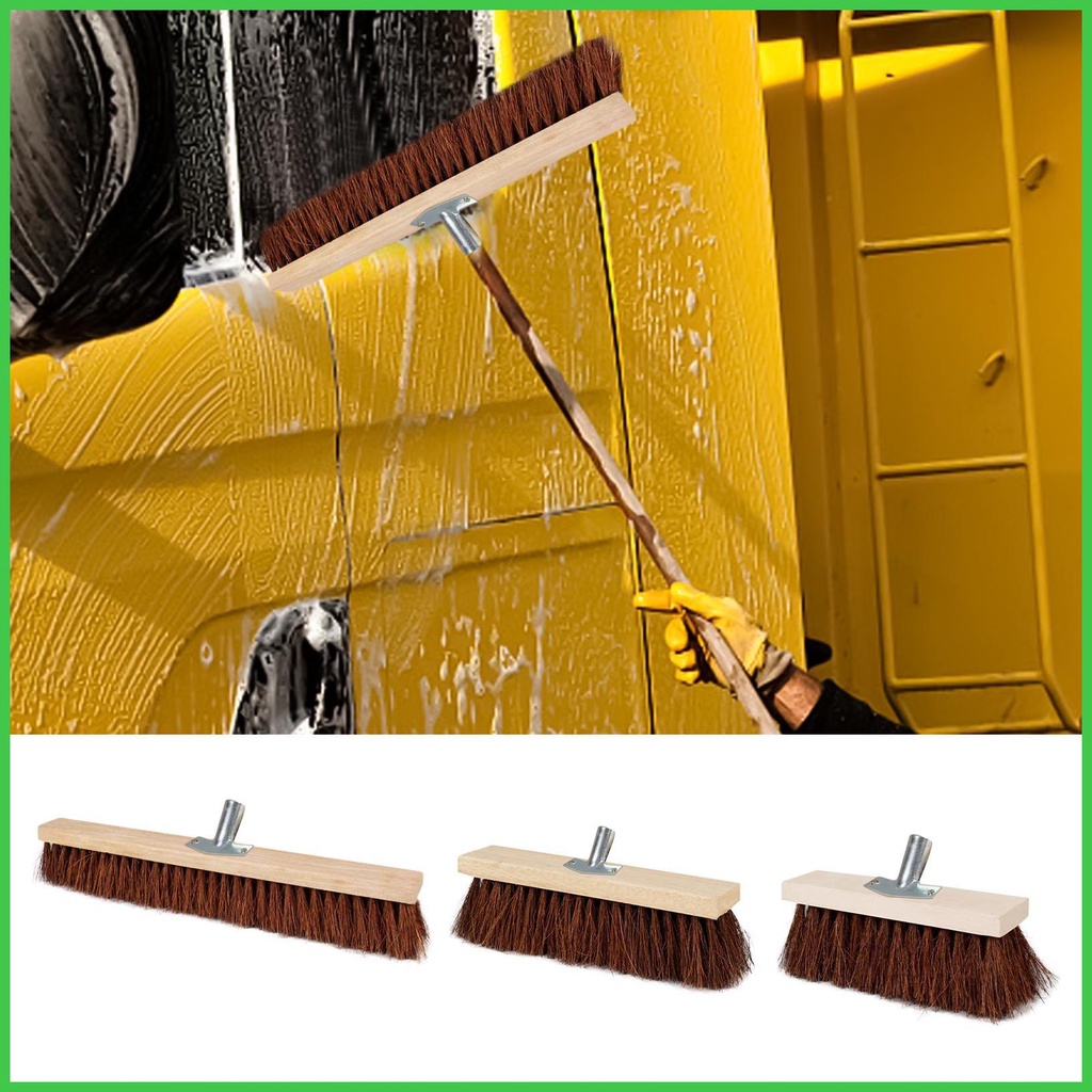 Outdoor Garden Broom Wide Multifunctional Push Brooms Floor Cleaning