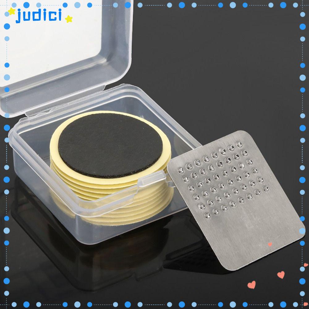 JUDICI Glueless Patches, Inner Tube Bike Tire Patches, Portable Self