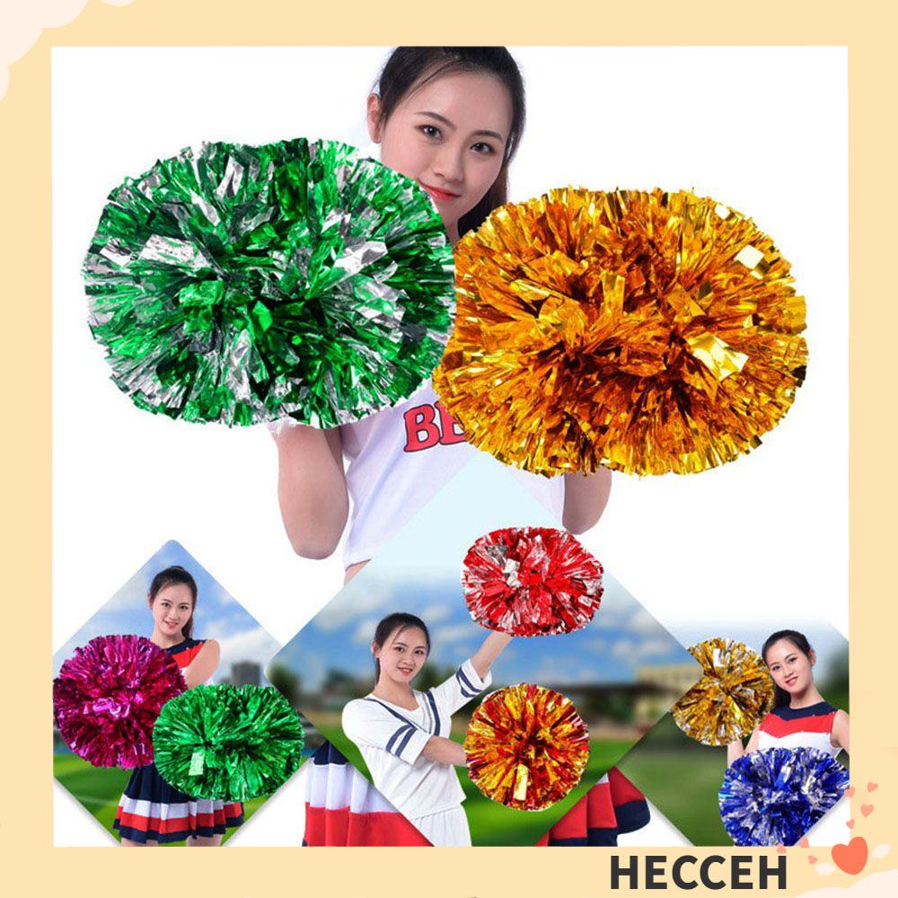 HECCEH Cheerleader Pom Poms Dress Costume Competition Flower Double ...