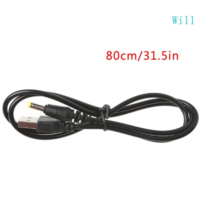 Will Usb 2 0 Male To For Dc 4 0x1 7mm 5 Volt For Dc Connector Charger Barrel Jack Pow Shopee