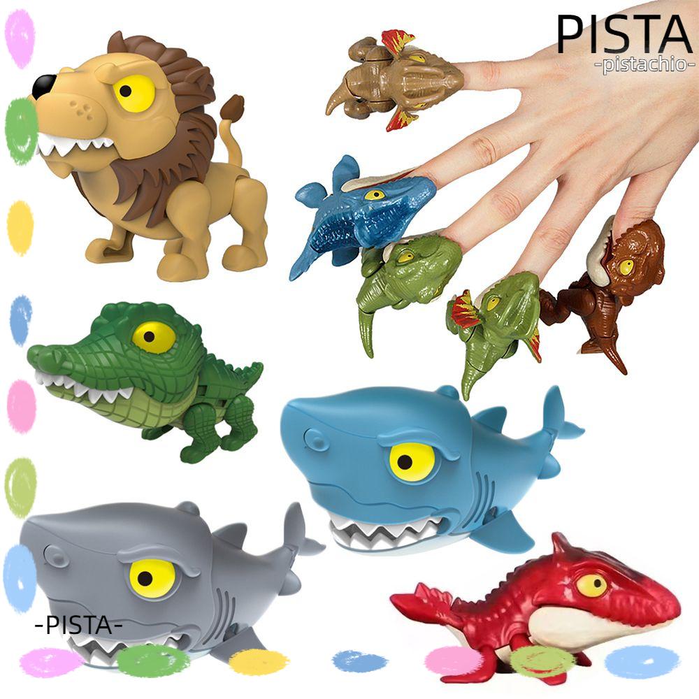 PISTA Fidget Toy Creative Ornaments Shark Model Biting Hand Games ...