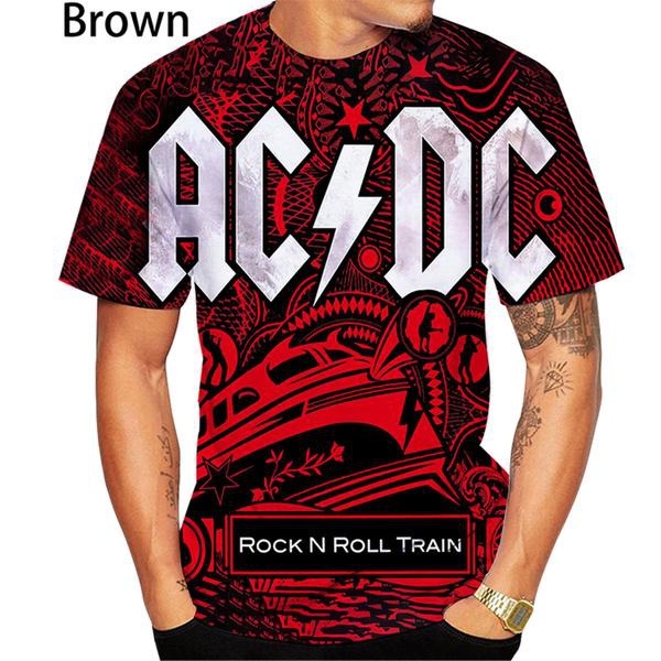 New stylish men and women AC/DC fashion rock band Angus Young, Stevie ...