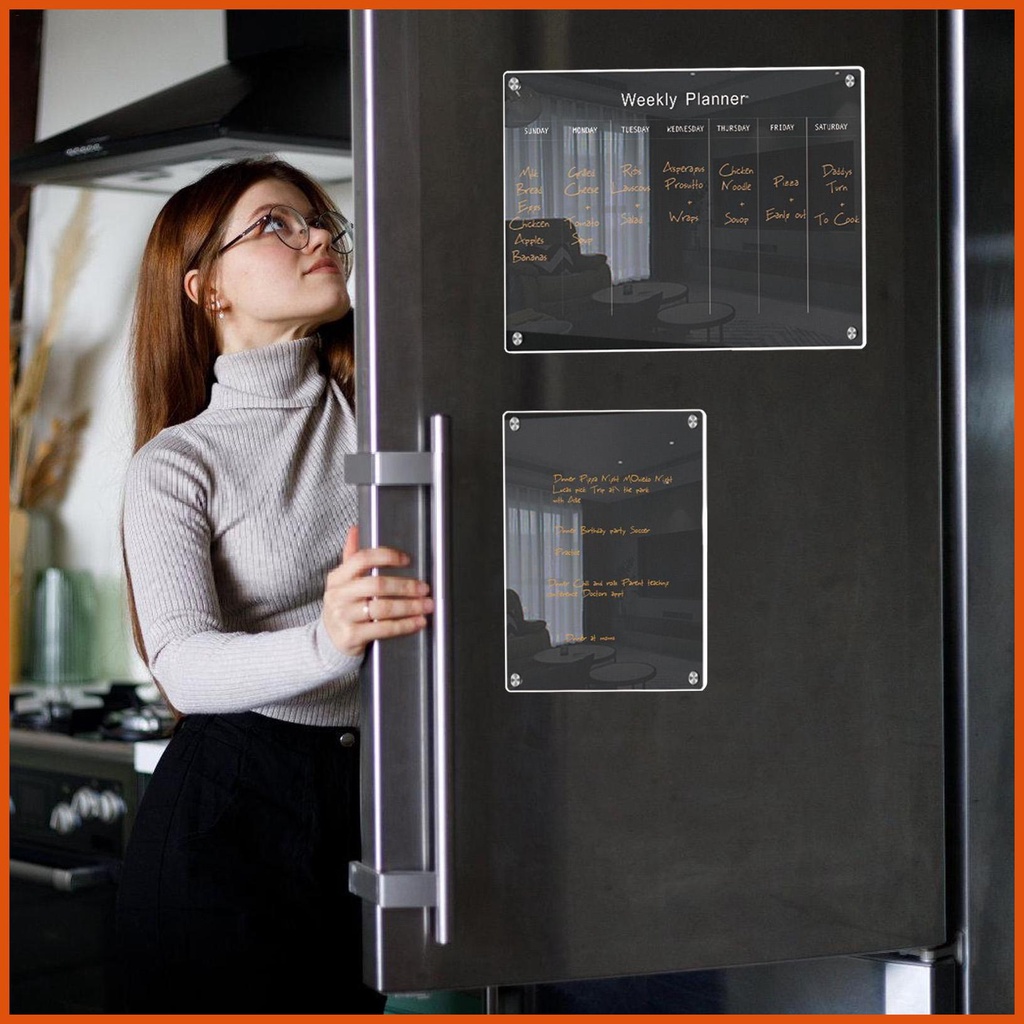 Note Board Acrylic Whiteboard for Notes Portable