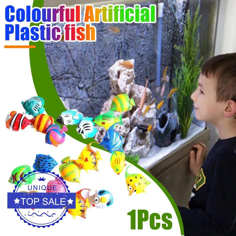 Artificial Sports Fish Plastic Floating Fish Lifelike (recreational Decoration Aquarium Fish