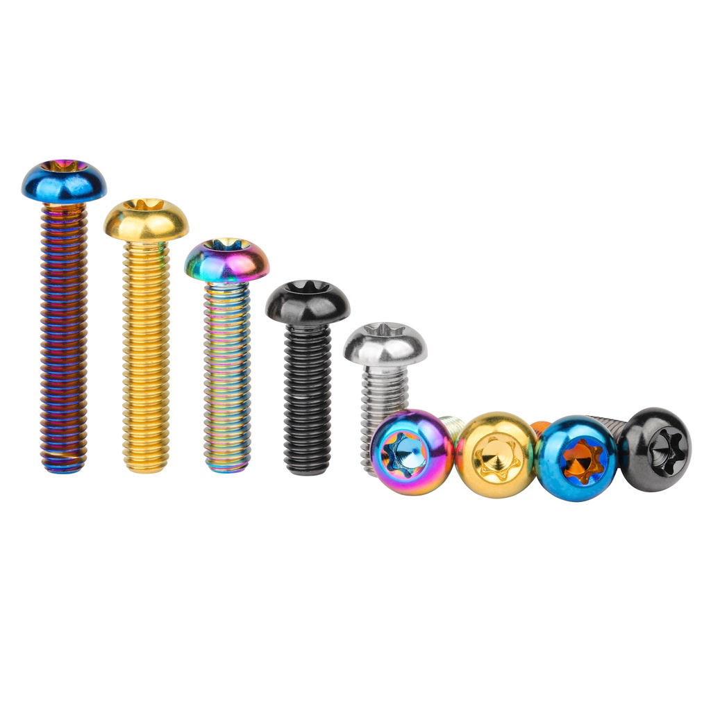 Wanyifa Titanium Bolt M5x10 12 15 20 25 30 35mm Butterfly Torx T25 Hea