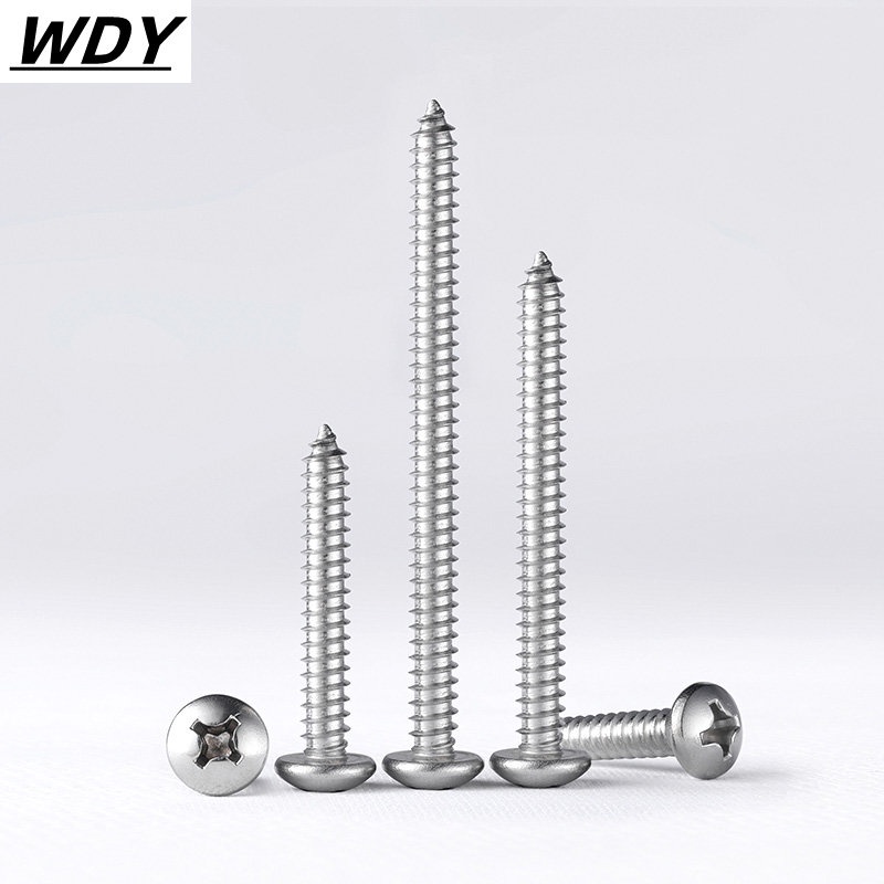 [Hardcore Diy] M4.2/M5/M5.5 SUS304 Round Head Screw Self-Tapping Screw ...