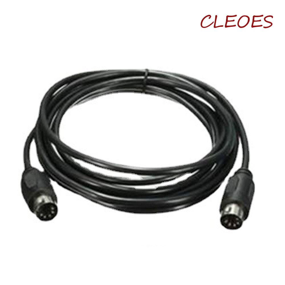 Câble MIDI DIN 5 Broches Femelle 0.5FT CERRXIAN - Pour Synthétiseur, Piano électrique, Guitare MIDI