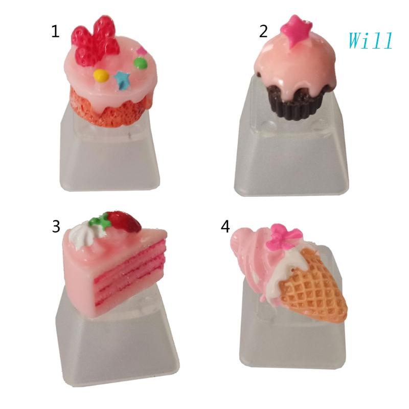Will Ice Cream Keycap For MX Switch Mechanical Keyboard ESC Chesse Cake ...