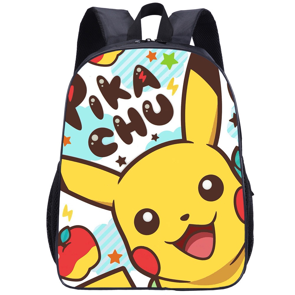 YB3 Pokemon Pikachu Backpack for kids Student Large Capacity Breathable ...