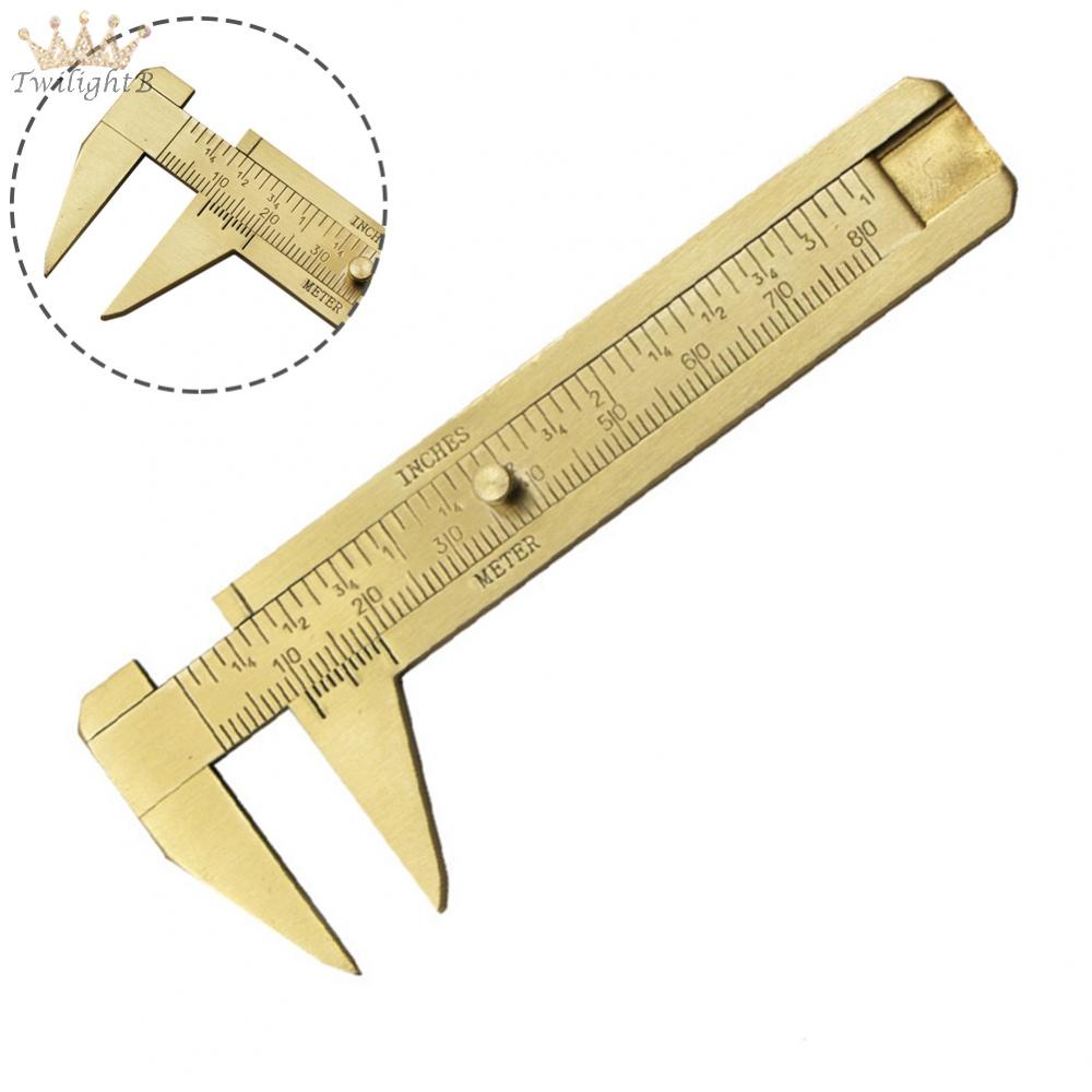 3.2580mm Brass CALIPER Sliding Vernier Ruler Gauge Gem Tool Bead ...