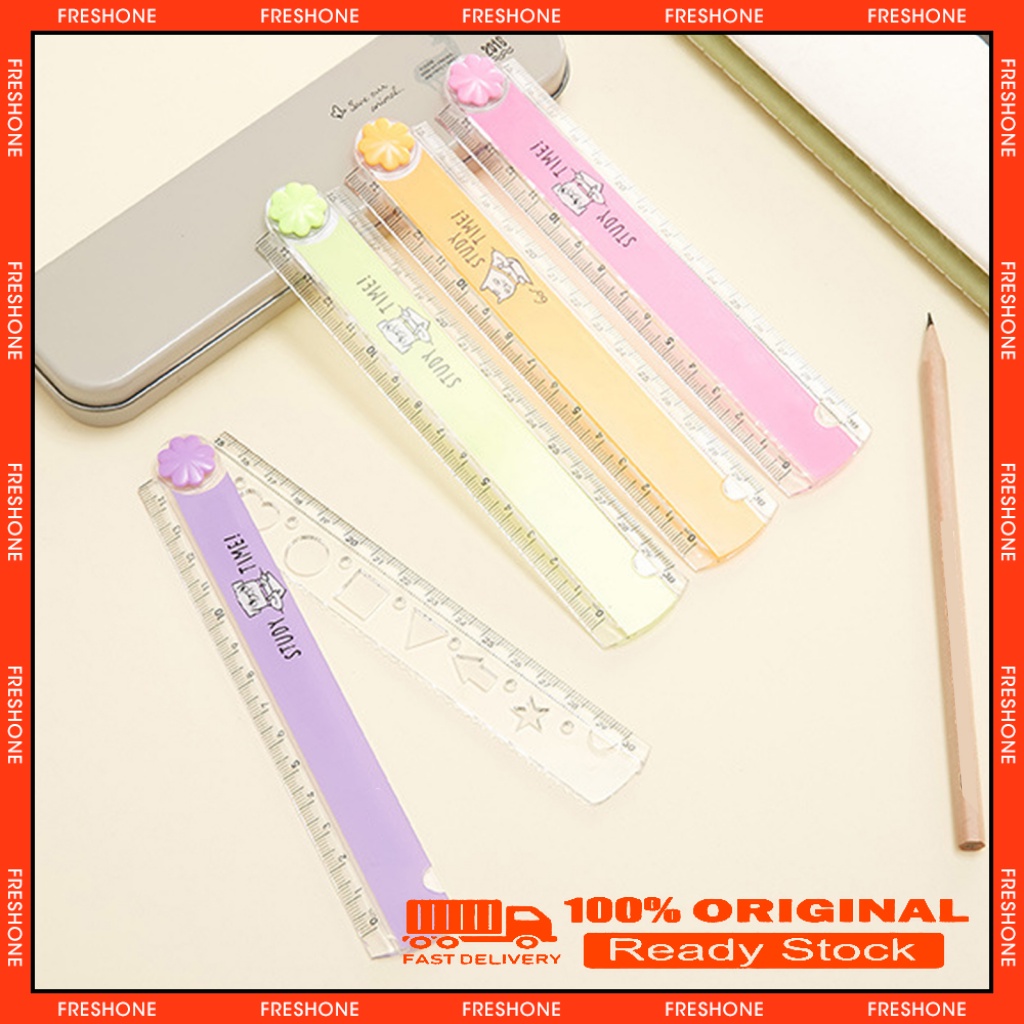 FreShone- Learning Tool Drawing Ruler for Student Lovely Kids DIY ...