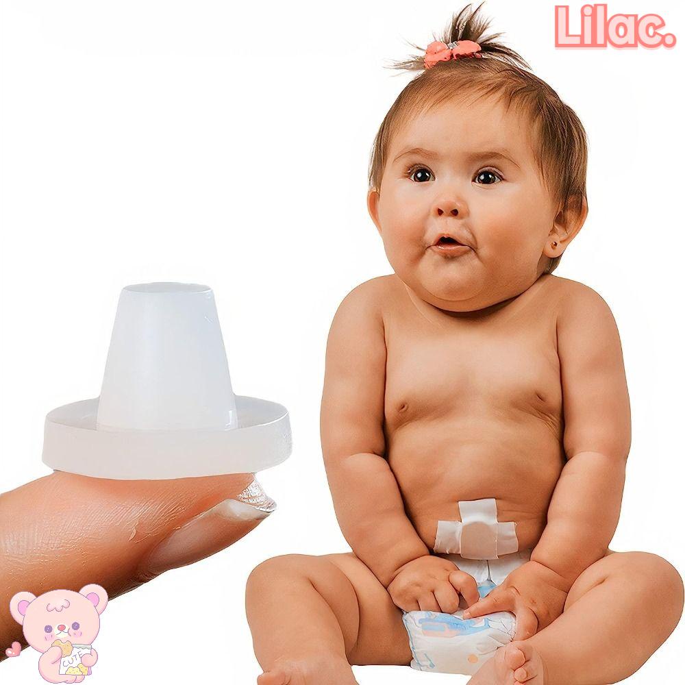 LILAC Belly Button Shaper, Silicone Comfortable to Wear Navel Belly