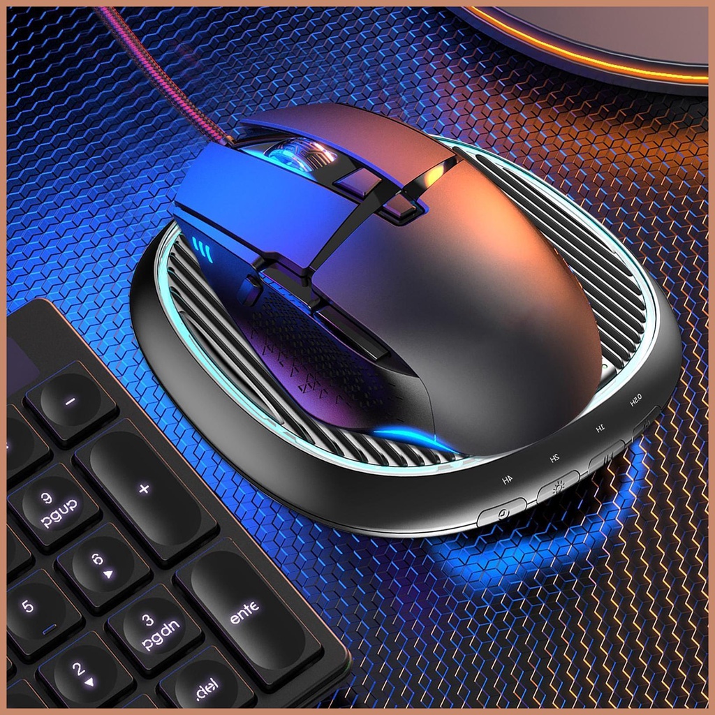 Mouse Mover Automatic Mouse Mover Device with Timer and Breathing Light