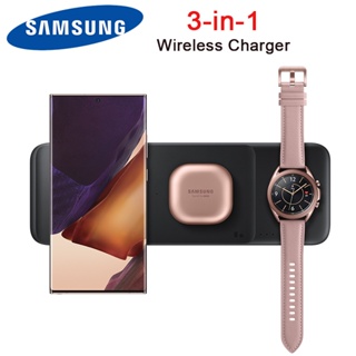Cargador inalámbrico 3 en 1 para Samsung, Samsung S23 Ultra cargador para  S22 Ultra/S23/S23+/Z Fold 4/Flip 4/S22, Galaxy Watch 5/5 Pro/4 cargador