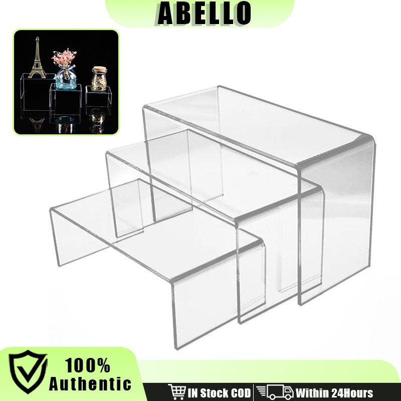 3mm Clear Display Stand Jewelry Storage Rack Acrylic Counter