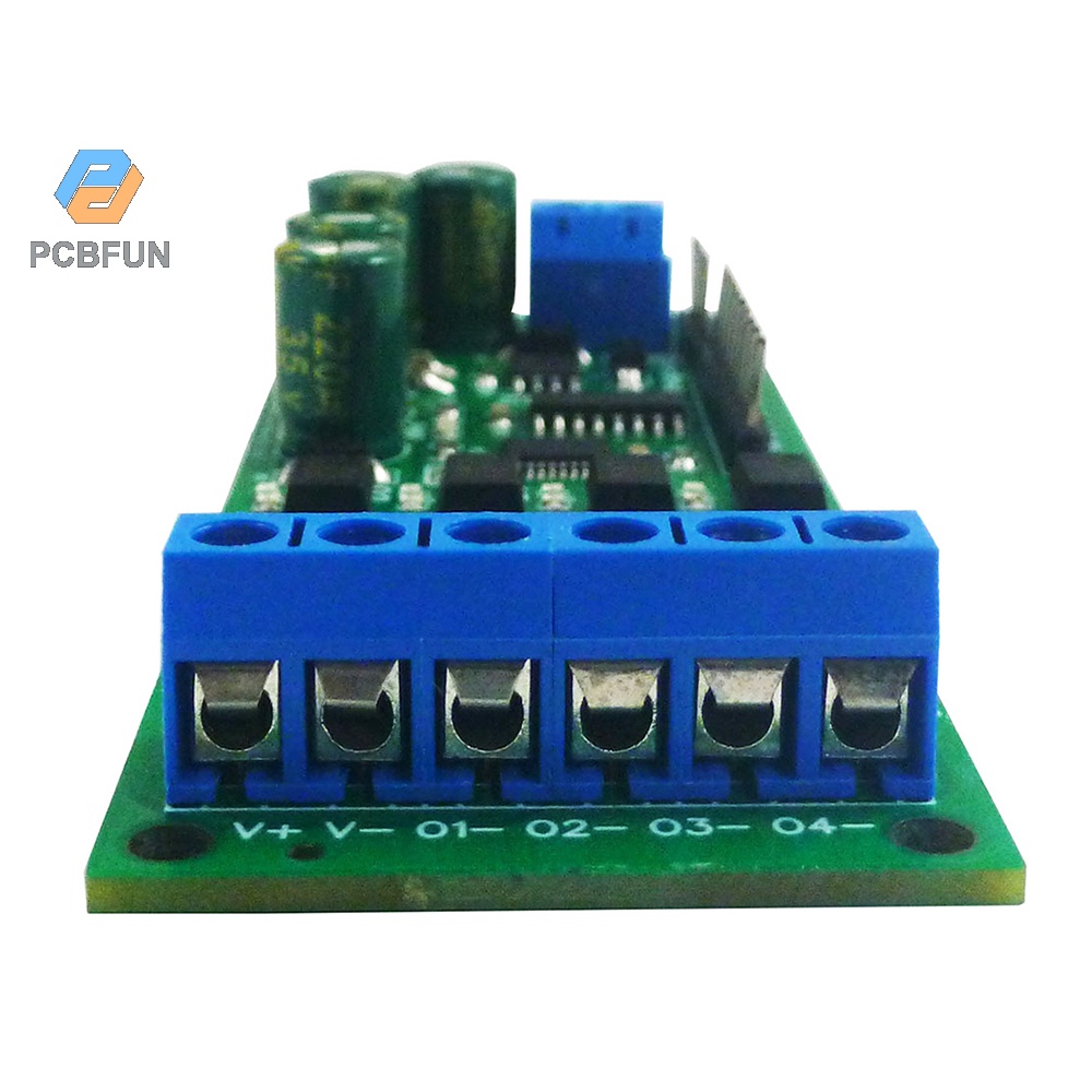 Pcbfun RS485/TTL232 4 Channel MOS Transistor 8 Channel TTL Level Output ...